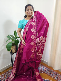 Semi Soft Silk Saree - Pink