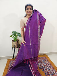 Mangalagiri Silk Cotton - Purple