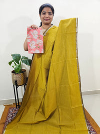 Mangalagiri Silk Cotton - Mustard Yellow