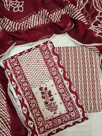 Soft Cotton - Maroon