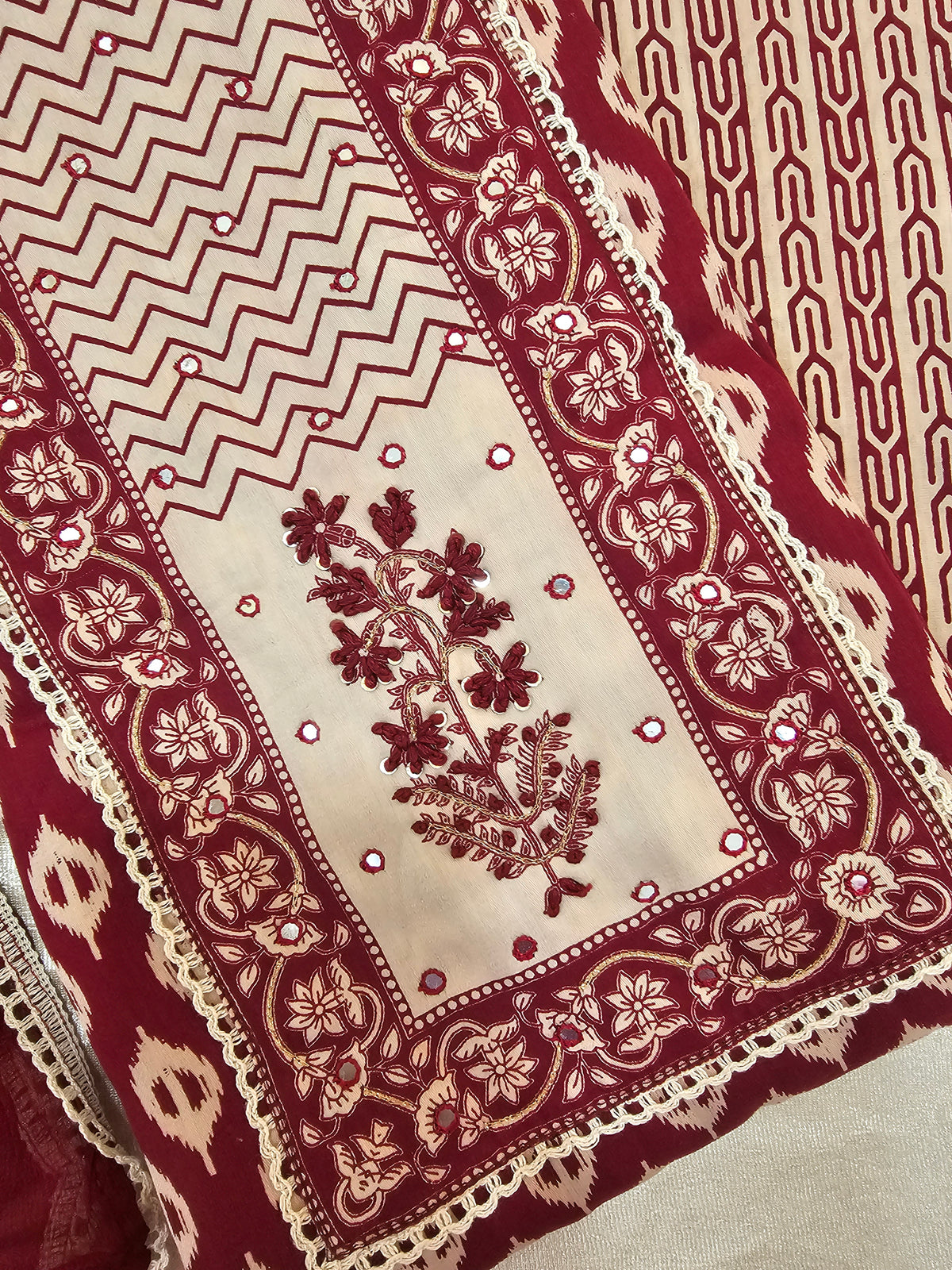 Soft Cotton - Maroon