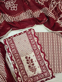 Soft Cotton - Maroon