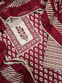 Soft Cotton - Maroon