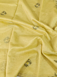 Soft Organza Tissue with French Knot Work -