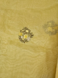 Soft Organza Tissue with French Knot Work -