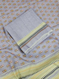 Semi Tussar 2Pcs Unstitched Salwar - Lavender