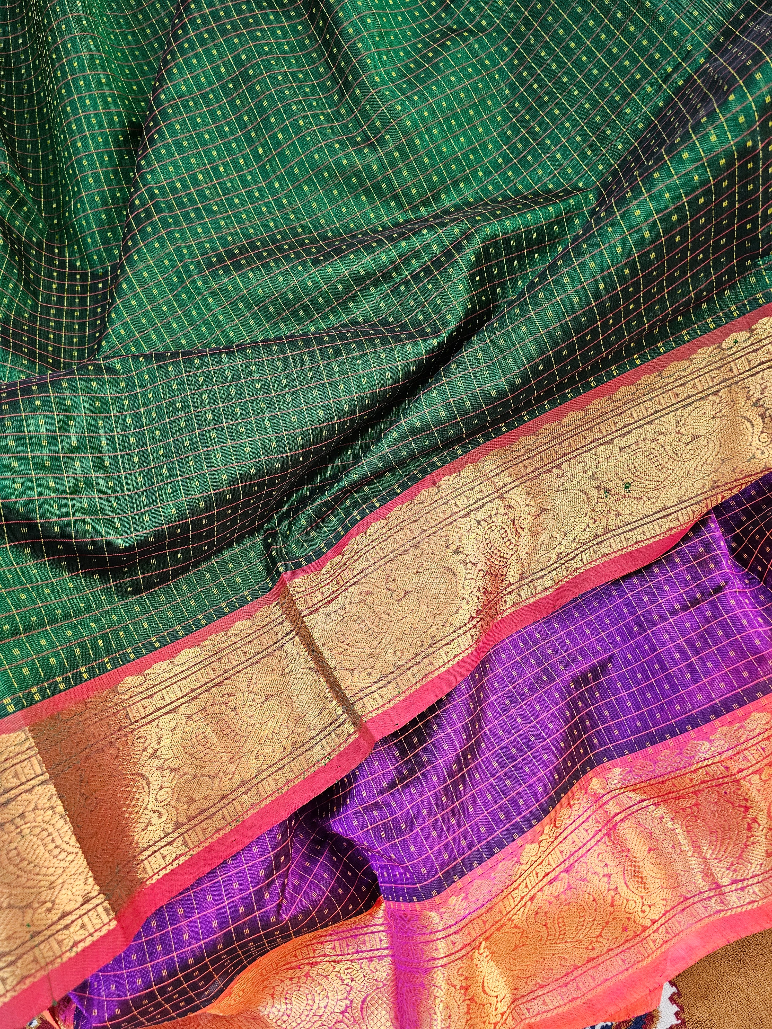 Kanchipuram Blended Fancy Silk Sarees 618 – Kanchipuram Lakshaya Silks -  Manufacturer