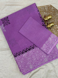 Pure Cotton with Hand Block Prints - Lica