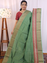 Pure Chanderi Butter Silk - Green