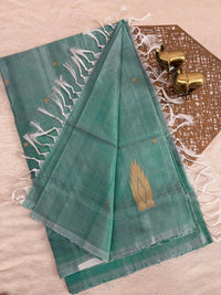 Chinnalampattu Saree - Dual Shade of Sea Green
