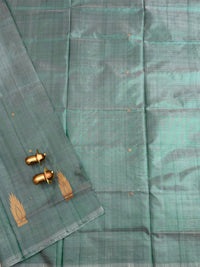 Chinnalampattu Saree - Dual Shade of Sea Green