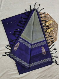 Chinnalampattu Saree - Green Blue