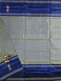 Chinnalampattu Saree - Green Blue