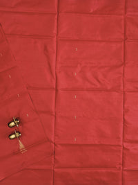 Red with Sandal Chinnalampattu Saree with Blouse