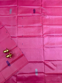 Chinnalampattu Saree - Pink with Green