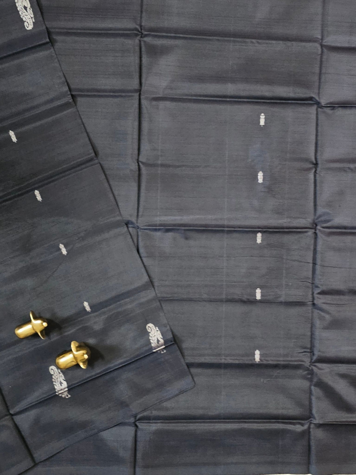 Black with Prach  Chinnalampattu Saree with Blouse
