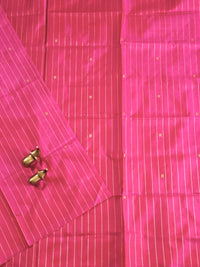 Chinnalampattu Saree - Pink with Green