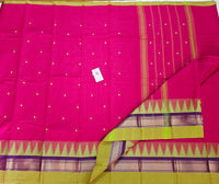 Pink Kanchi Cotton Saree