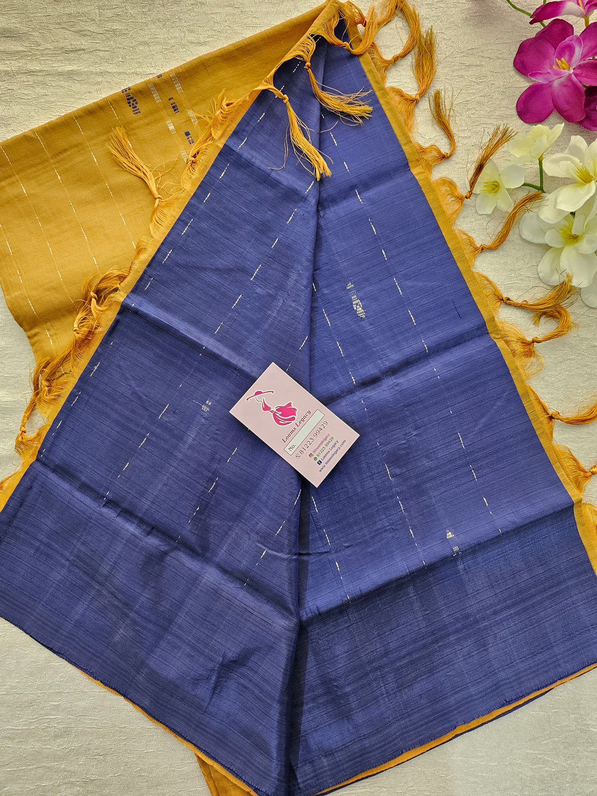 Pallu Handwoven Chinnalampattu Saree