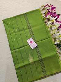 Magenta Pink with Green Handwoven Chinnalampattu Saree