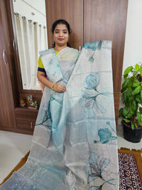 Tissue Saree - Green