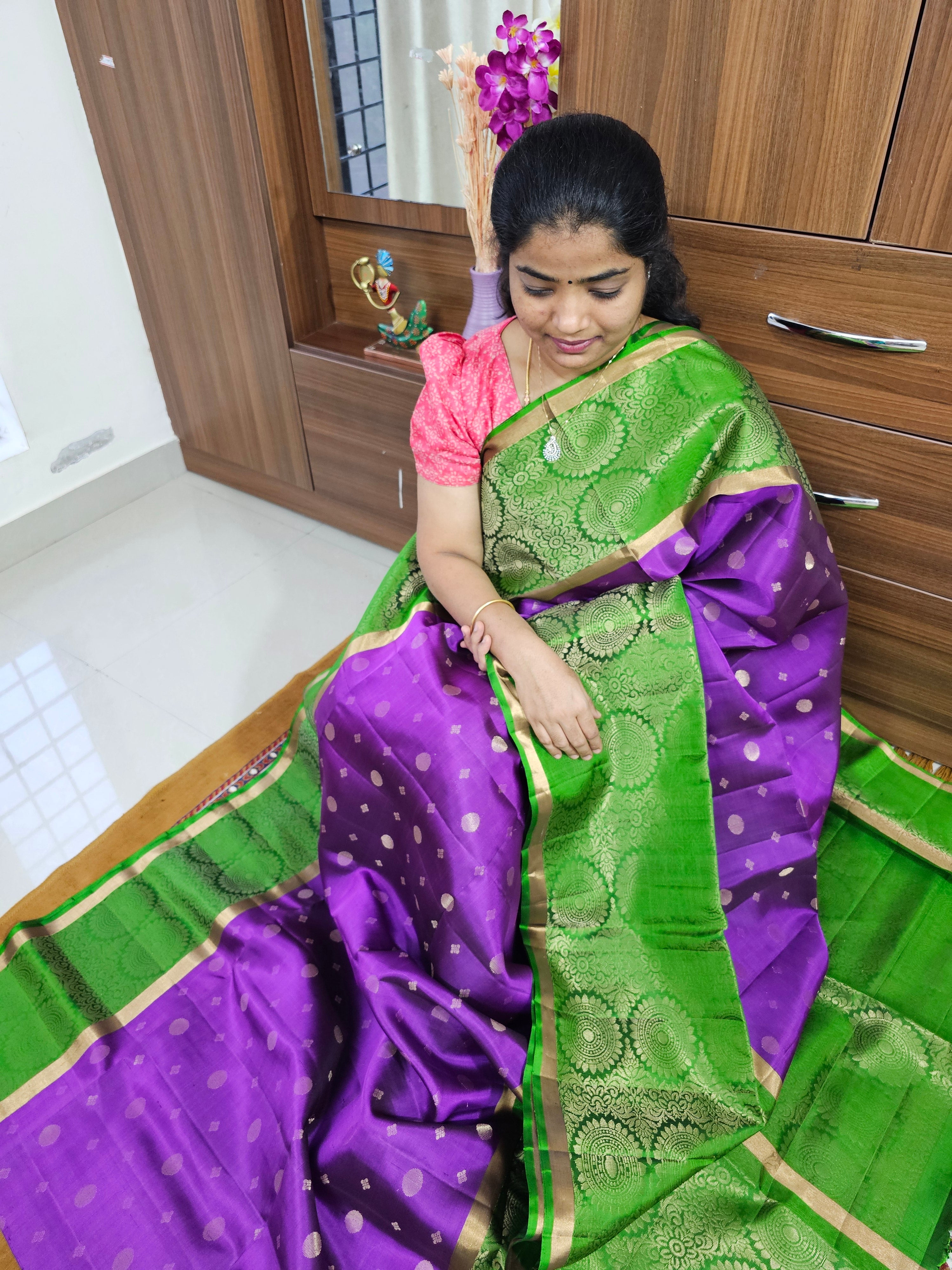 Nakshatra - ನಕ್ಷತ್ರ (Narayanpet Handloom Pure Cotton) – Deepa's boutique