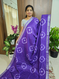 Bhagalpuri Silk Viscous - Purple