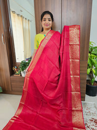 Designer Silk Saree - Red