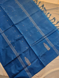 Chinnalampattu Saree - Pink with Blue