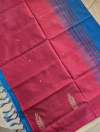 Chinnalampattu Saree - Pink with Blue