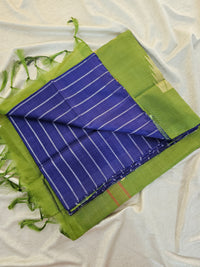 Chinnalampattu Saree - Violet with Green