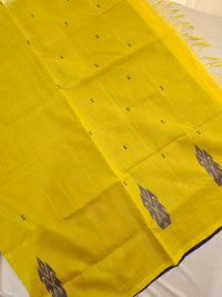 Chinnalampattu Saree - Violet with Yellow