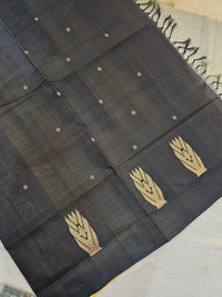 Chinnalampattu Saree - Yellow with Black