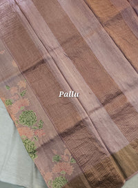 Desi Tussar - Onion Pink