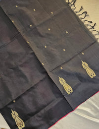 Chinnalampattu Saree - Pink with Black