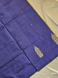 Chinnalampattu Saree -Violet with Yellow