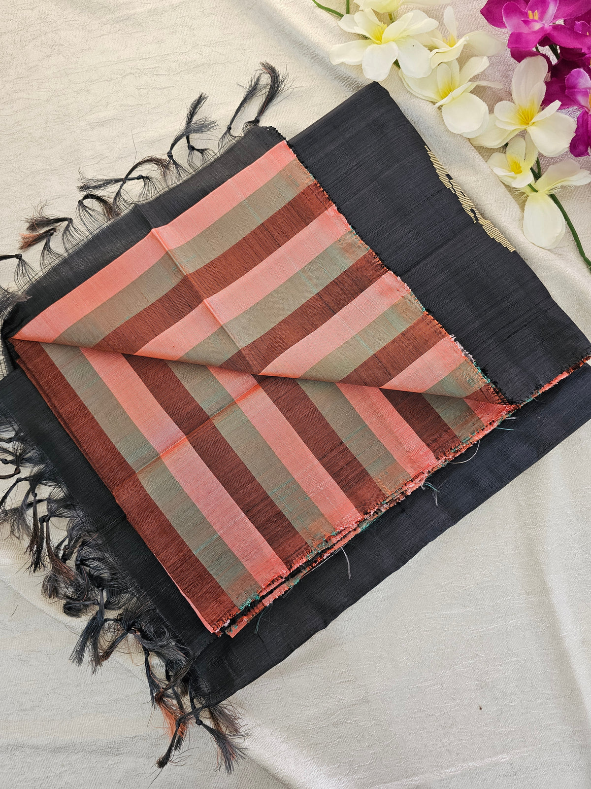 Multi Checks with Black Chinnalampattu Saree