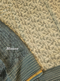 Pure Chanderi Butter Silk - Grey