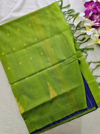 Blue with Green Chinnalampattu Saree