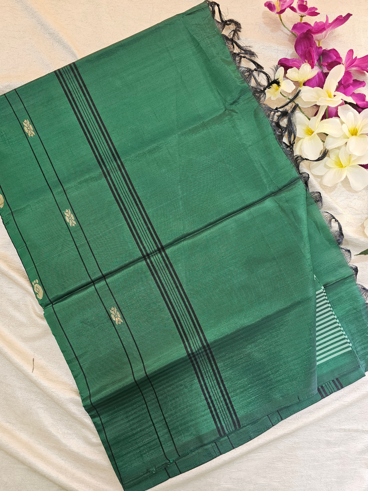 Green Chinnalampattu Saree