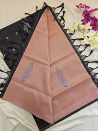 Onion Pink with Brown Chinnalampattu Saree