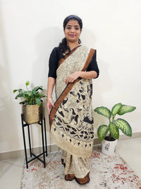 Chennuri Silk - Kalamkari Pattern