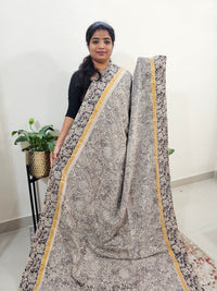 Chennuri Silk - Kalamkari and Peacock Pattern