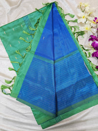 Blue with Green    Chinnalampattu Saree