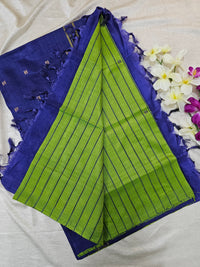 Green with Violet    Chinnalampattu Saree