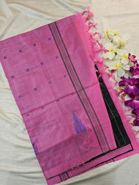 Black with Pink    Chinnalampattu Saree