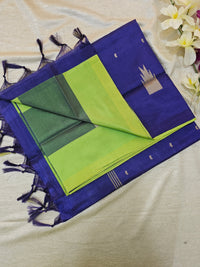 Green with Violet    Chinnalampattu Saree