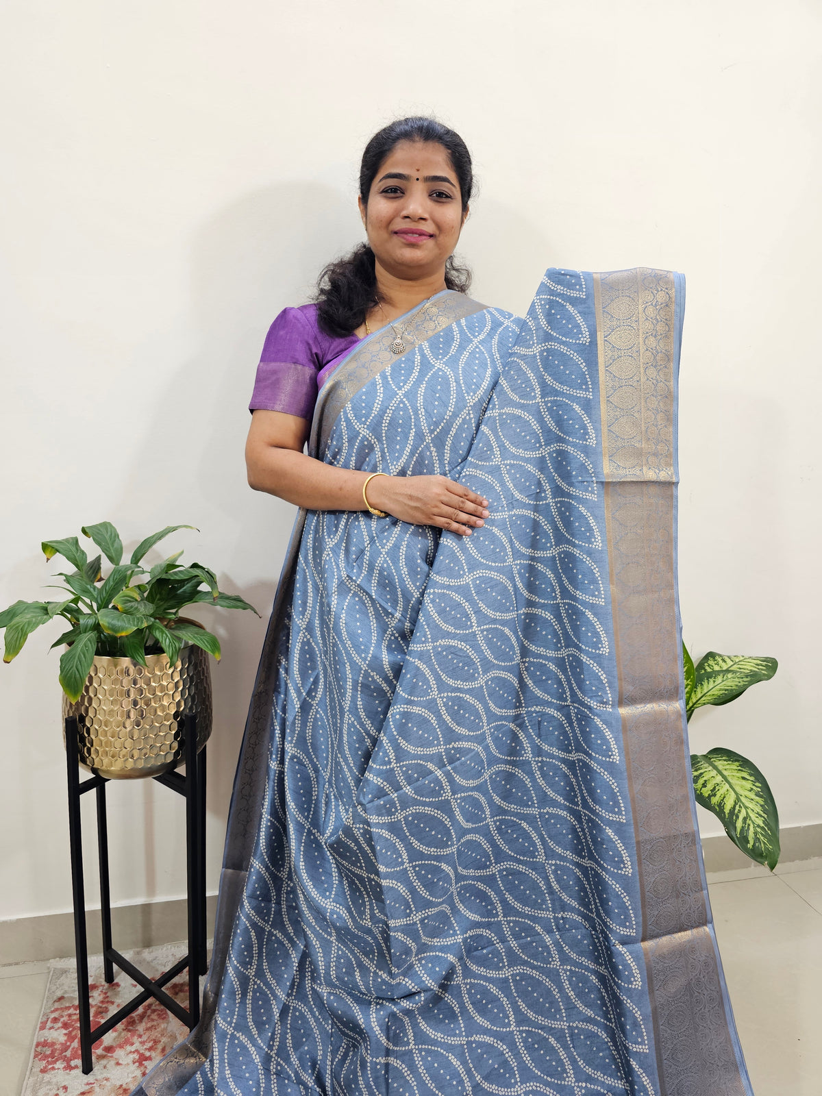 Semi Dola Silk - Grey