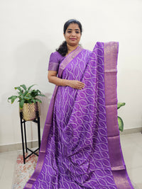 Semi Dola Silk - Purple