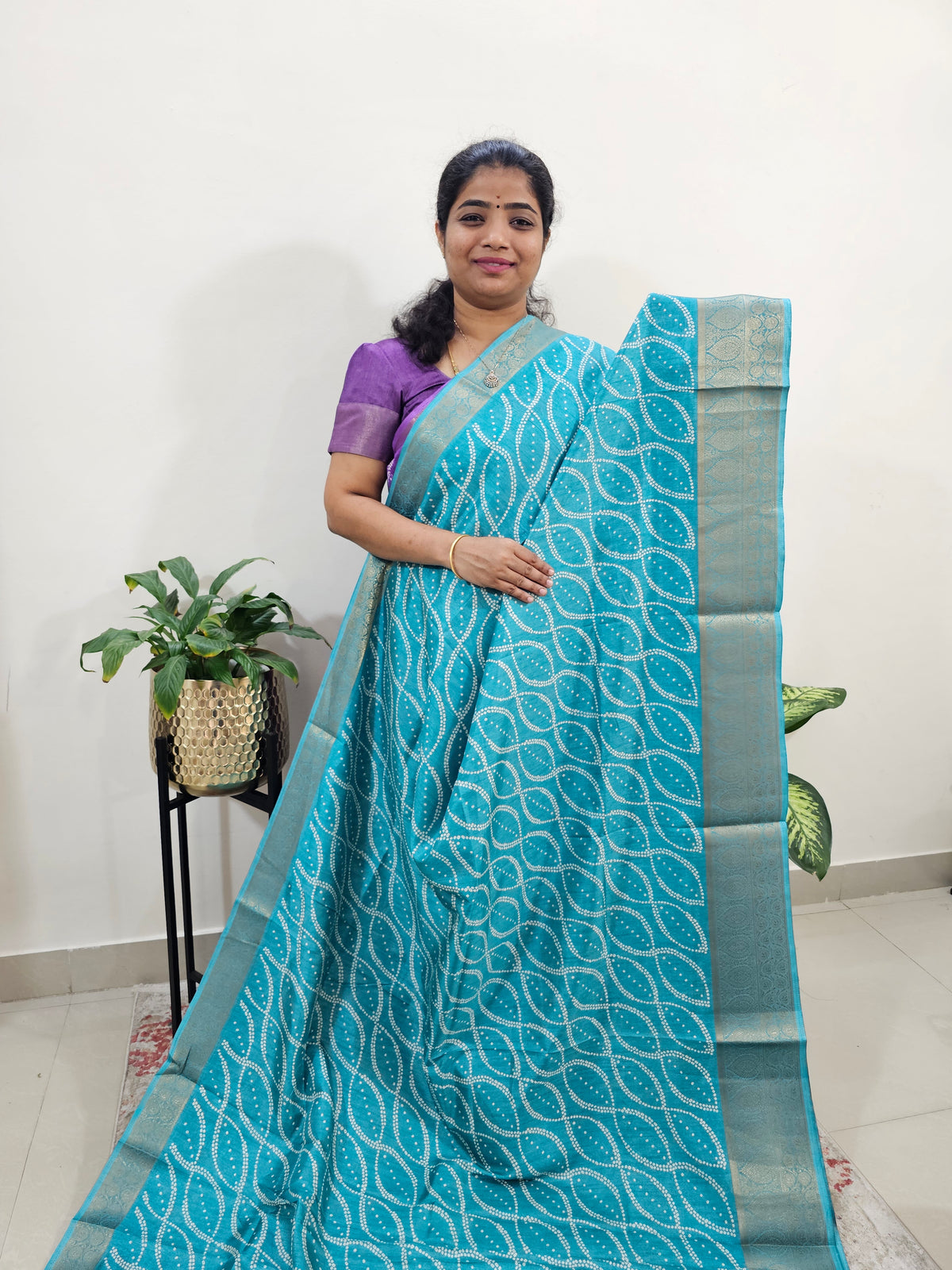 Semi Dola Silk - Sea Blue